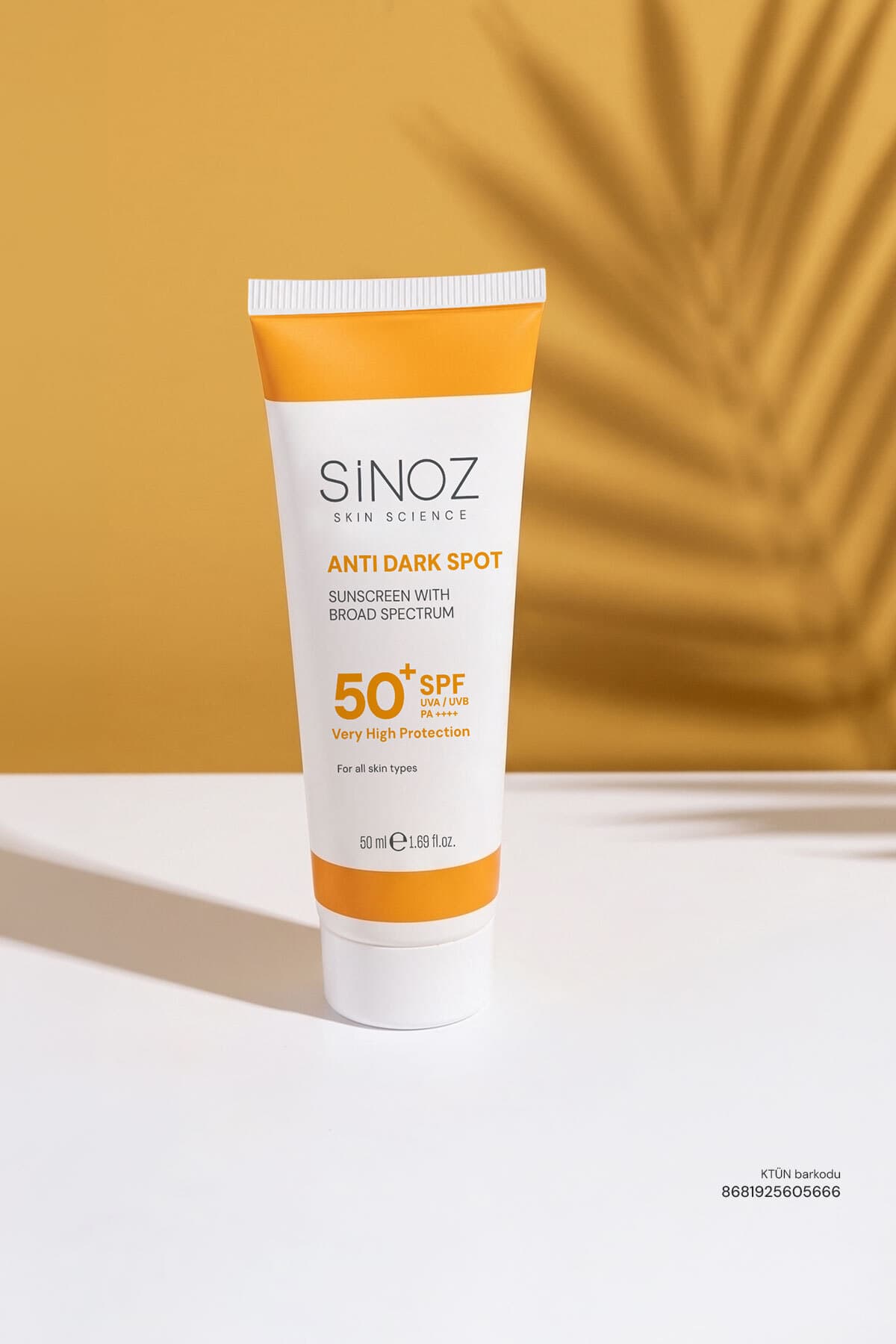 کرم ضد آفتاب صورت Sinoz SPF50+ ضدلک همه انواع پوست 50 ml کرم ضد آفتاب صورت Sinoz SPF50+ ضدلک همه انواع پوست 50 ml