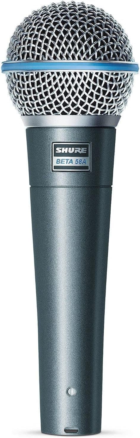 میکروفون ووکال Shure مدل BETA 58A با توری فولادی میکروفون ووکال Shure مدل BETA 58A با توری فولادی