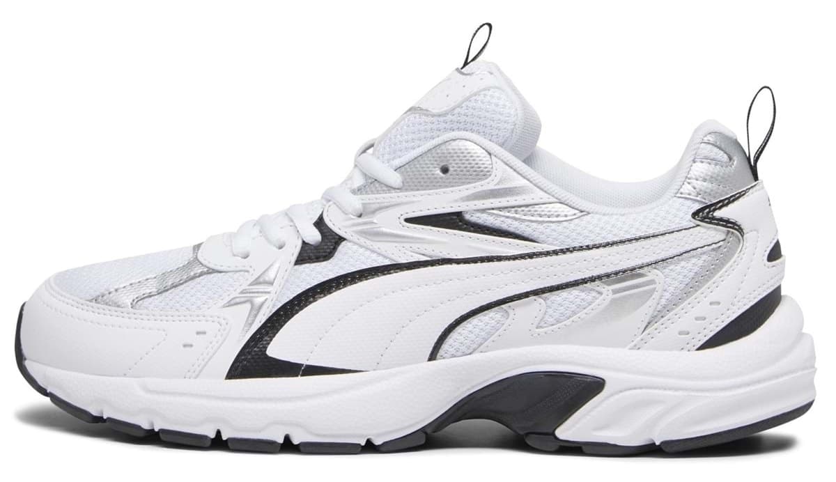 کفش ورزشی زنانه Puma سفید Milenio Tech مدل 402623-01 کفش ورزشی زنانه Puma سفید Milenio Tech مدل 402623-01
