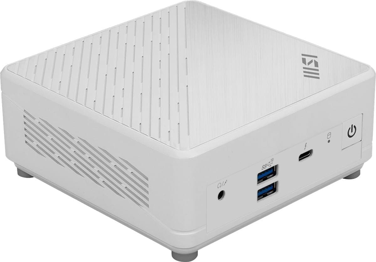 کامپیوتر مینی MSI سفید مدل CUBI 5 1M-497EU Core 5 120U 16GB DDR5 کامپیوتر مینی MSI سفید مدل CUBI 5 1M-497EU Core 5 120U 16GB DDR5