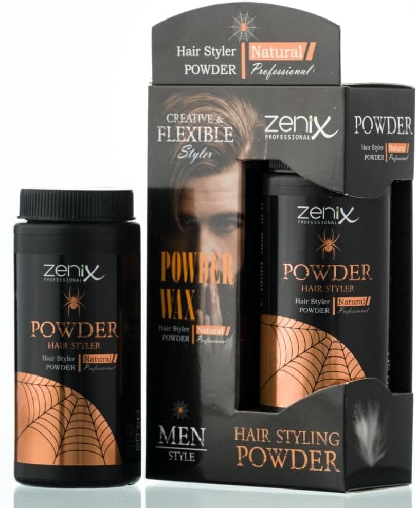 پودر حالتدهنده مو مردانه Zenix طبیعی 20 gr پودر حالتدهنده مو مردانه Zenix طبیعی 20 gr