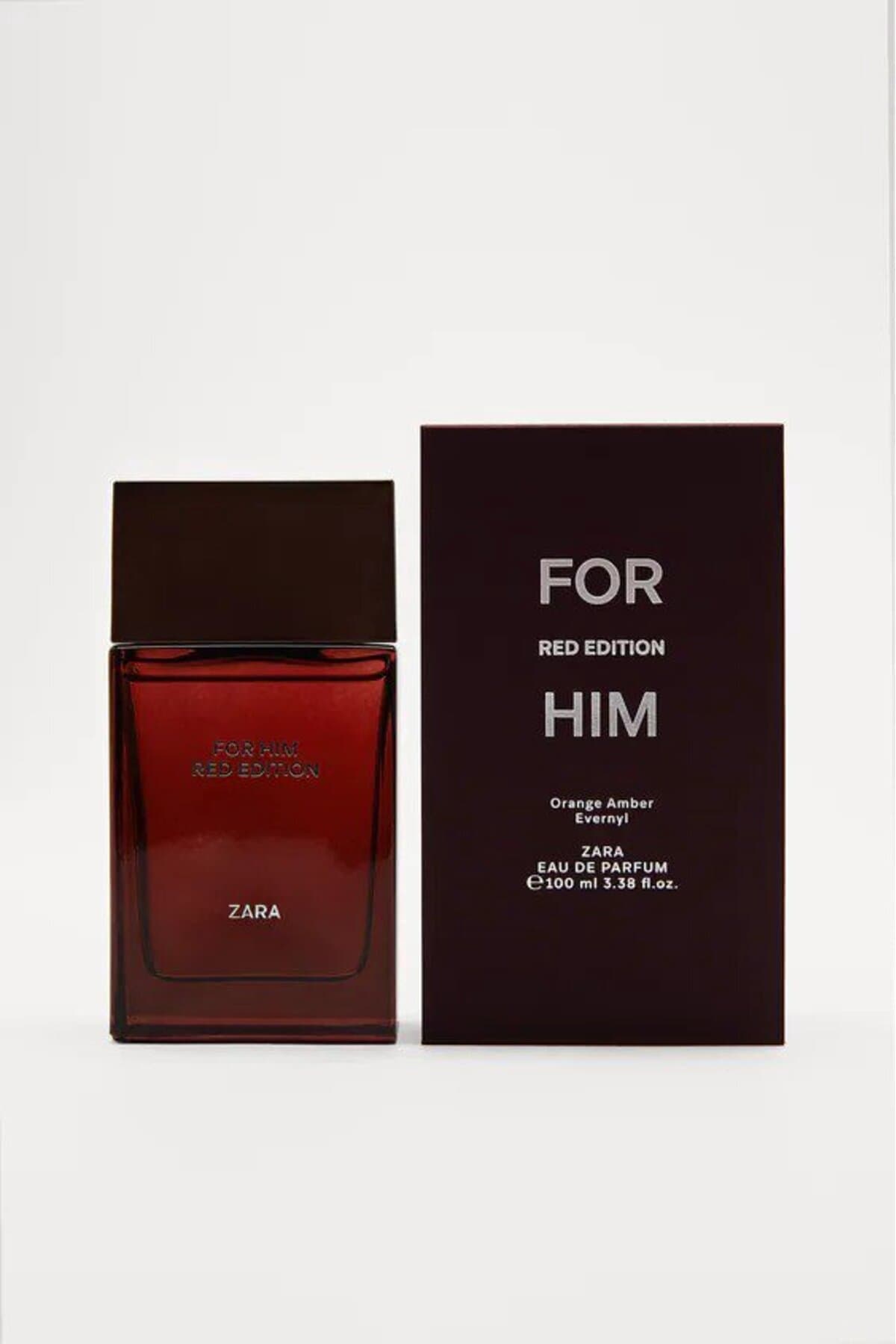 عطر مردانه Zara ادو تویلت For Him Red Edition 100ml عطر مردانه Zara ادو تویلت For Him Red Edition 100ml