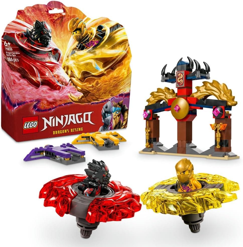 لگو سری NINJAGO بسته نبرد Dragon Spinjitzu مدل 71826 لگو سری NINJAGO بسته نبرد Dragon Spinjitzu مدل 71826