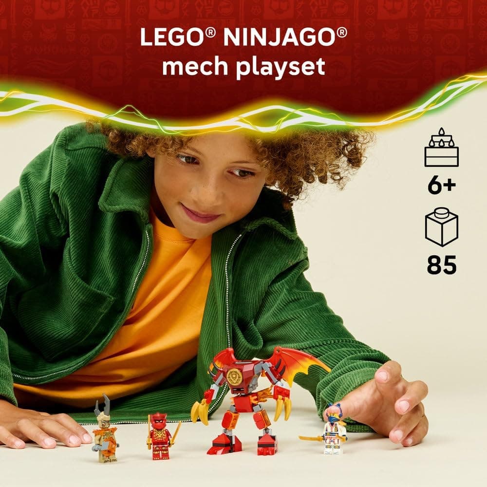 لگو NINJAGO Kai's Dragon Mech Battle Pack مدل 71851 لگو NINJAGO Kai's Dragon Mech Battle Pack مدل 71851
