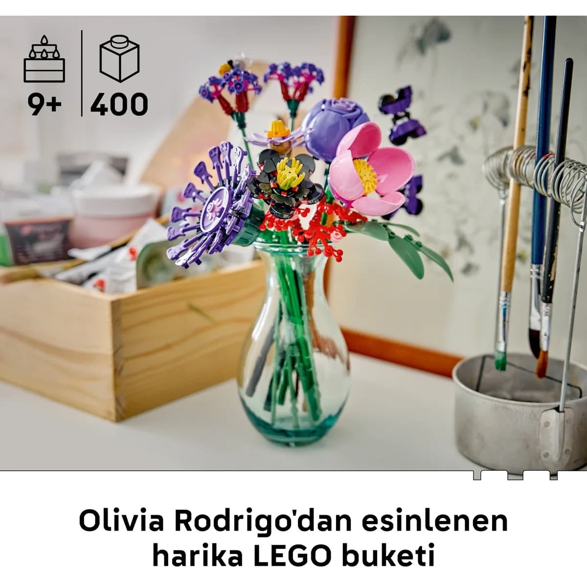 لگو Botanicals دسته گل Olivia Rodrigo مدل 11507 با 400 قطعه لگو Botanicals دسته گل Olivia Rodrigo مدل 11507 با 400 قطعه