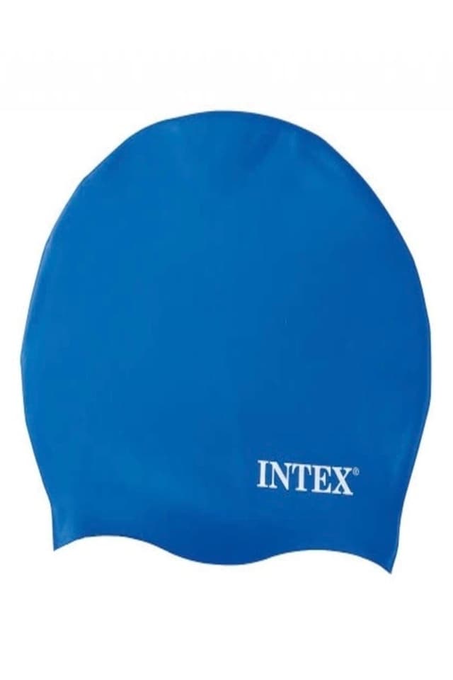 کلاه شنای سیلیکونی کودک Intex مناسب بالای ۸ سال با طراحی انعطافپذیر کلاه شنای سیلیکونی کودک Intex مناسب بالای ۸ سال با طراحی انعطافپذیر