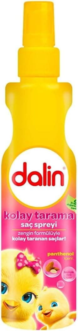 اسپری مو DaLin حاوی روغن بادام برای شانهکردن آسان 200 ml اسپری مو DaLin حاوی روغن بادام برای شانهکردن آسان 200 ml