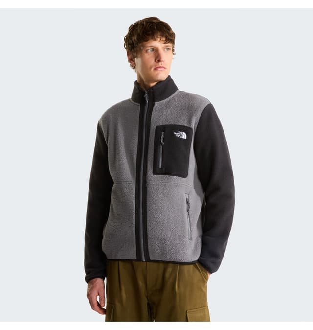 ژاکت مردانه The North Face فول زیپ دودی YUMIORI سایز M ژاکت مردانه The North Face فول زیپ دودی YUMIORI سایز M