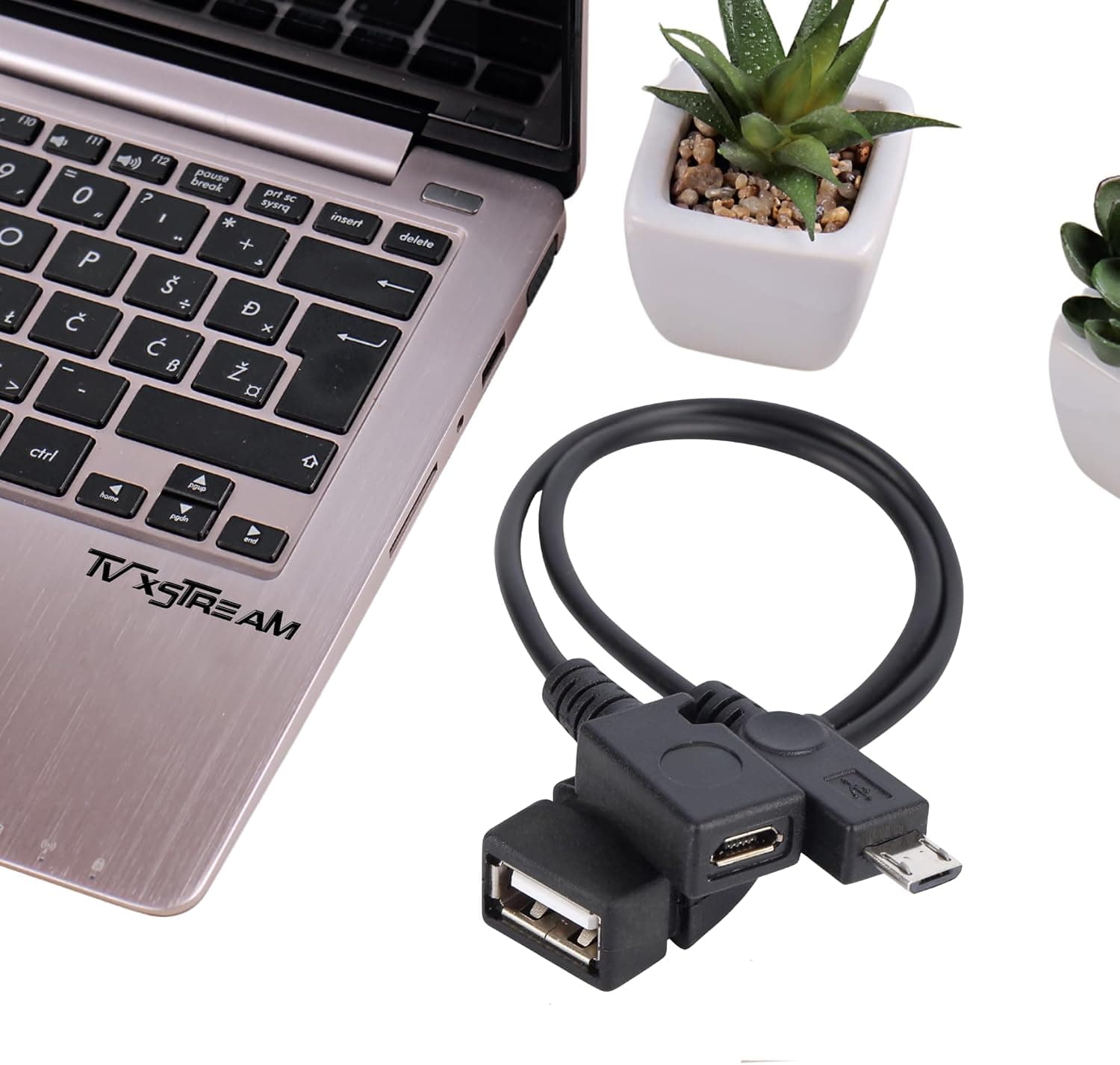 آداپتور درگاه USB TV xStream با کابل micro OTG سازگار با Nintendo Switch، SNES و NES Classic آداپتور درگاه USB TV xStream با کابل micro OTG سازگار با Nintendo Switch، SNES و NES Classic