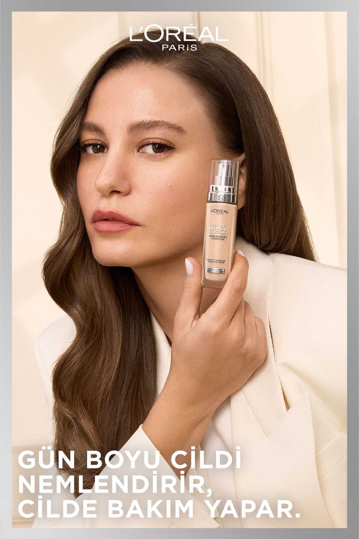 فاندیشن L'Oreal Paris مدل True Match مراقبتی کد 0.5N رنگ پورسلین فاندیشن L'Oreal Paris مدل True Match مراقبتی کد 0.5N رنگ پورسلین