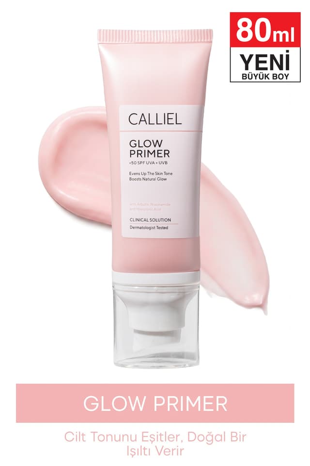 کرم ضدآفتاب CALLİEL +50 SPF روشنکننده، یکدستکننده رنگ پوست و مرطوبکننده قوی 80 ML کرم ضدآفتاب CALLİEL +50 SPF روشنکننده، یکدستکننده رنگ پوست و مرطوبکننده قوی 80 ML