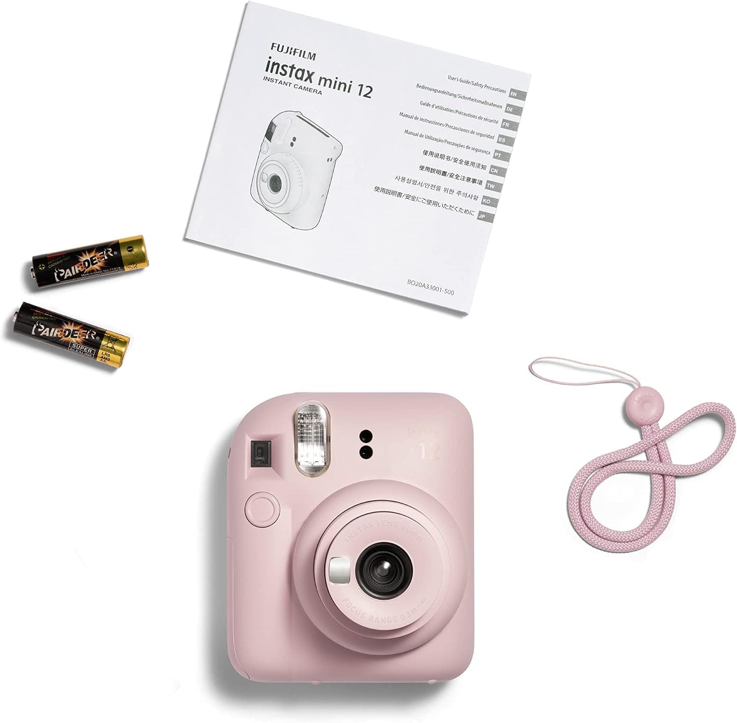 دوربین چاپ سریع Fujifilm instax Mini 12 صورتی دوربین چاپ سریع Fujifilm instax Mini 12 صورتی