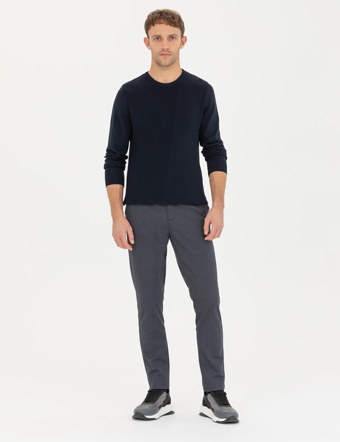 پلیور مردانه Pierre Cardin سرمهای مدل 50281823-VR033 پلیور مردانه Pierre Cardin سرمهای مدل 50281823-VR033