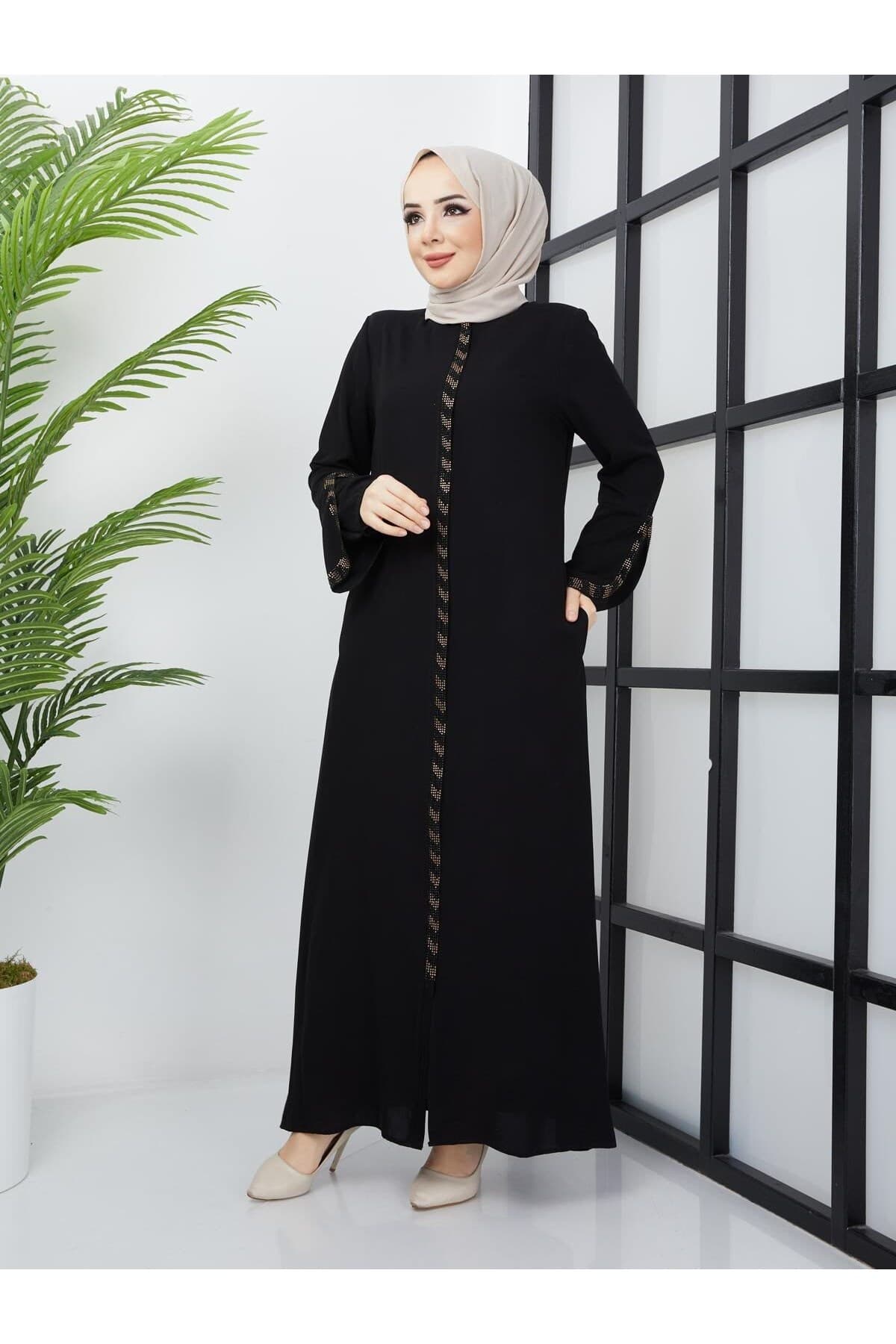 فراجه زنانه MODA آستین لیزری نگیندار ابریشم مدینه تابستانی فراجه زنانه MODA آستین لیزری نگیندار ابریشم مدینه تابستانی