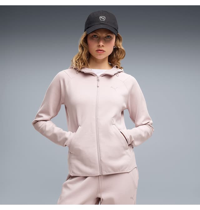 ژاکت زنانه Puma صورتی Pumatech Sense مدل 694039-49 ژاکت زنانه Puma صورتی Pumatech Sense مدل 694039-49