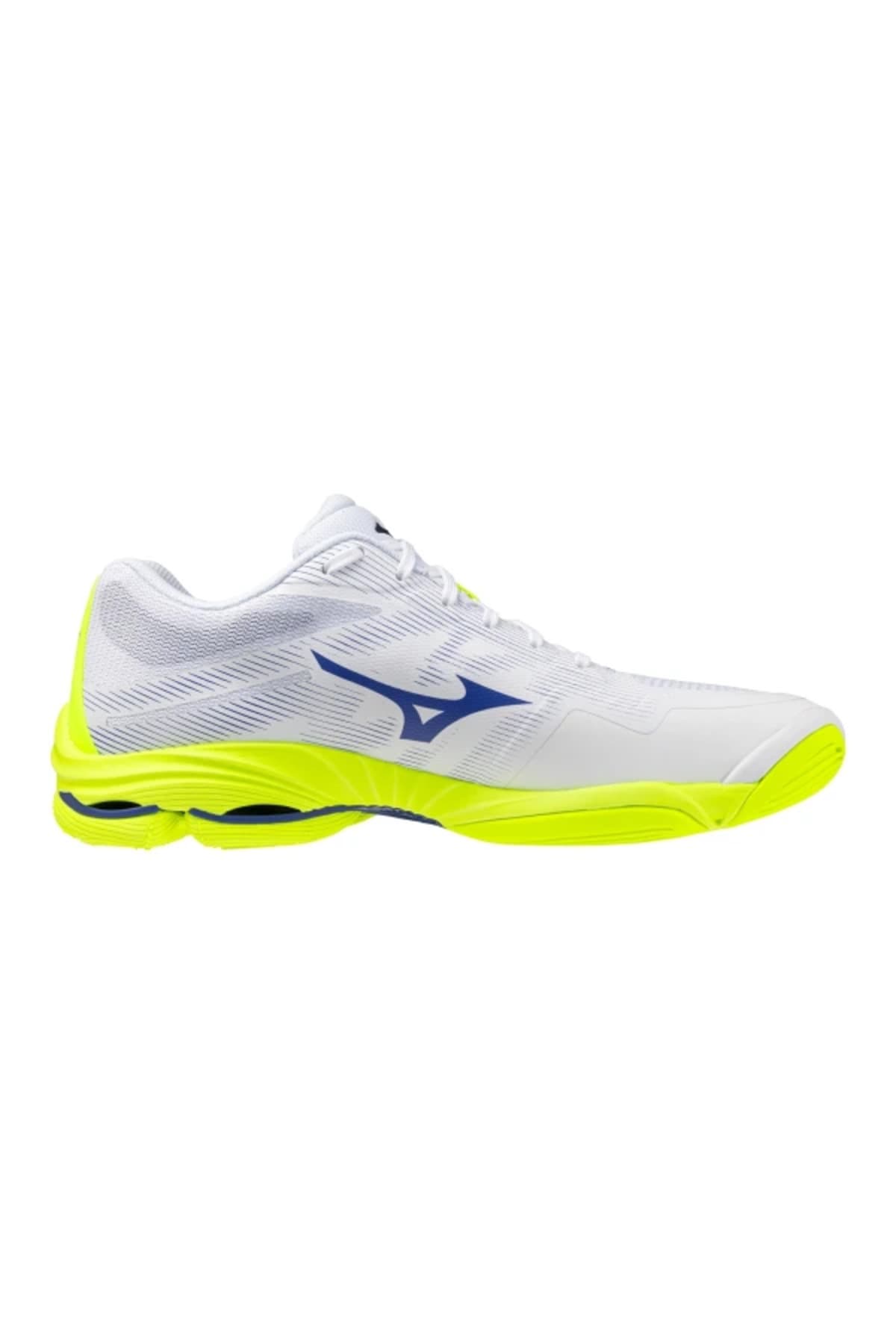 کفش والیبال یونیسکس Mizuno Wave Lightning Pro سفید / زرد کفش والیبال یونیسکس Mizuno Wave Lightning Pro سفید / زرد