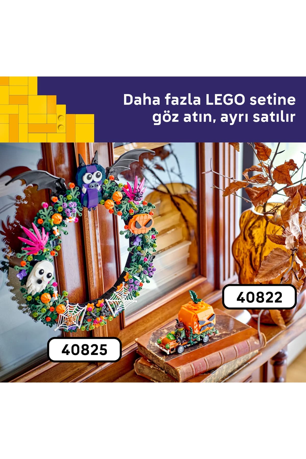 کامیونک کدو تنبل لگو مدل 40822، ست ساختنی اسباببازی 8+ ساله 177 قطعه کامیونک کدو تنبل لگو مدل 40822، ست ساختنی اسباببازی 8+ ساله 177 قطعه