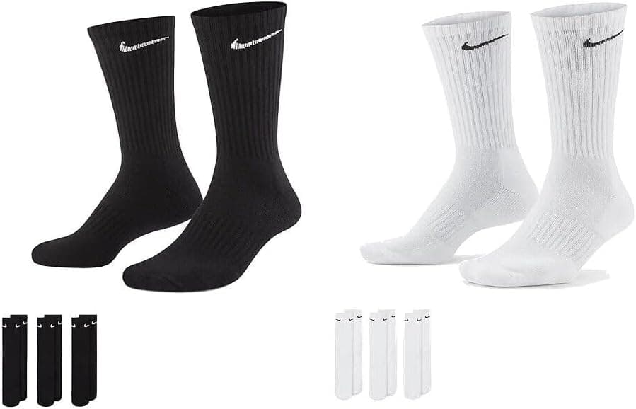 جوراب Nike بسته 3 تایی مدل V Cush Crew جوراب Nike بسته 3 تایی مدل V Cush Crew