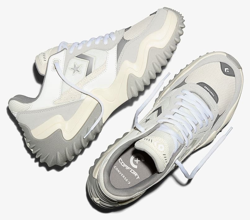 کفش اسنیکر یونیسکس Converse سوئدی کرم Wave Motion Trainer کفش اسنیکر یونیسکس Converse سوئدی کرم Wave Motion Trainer