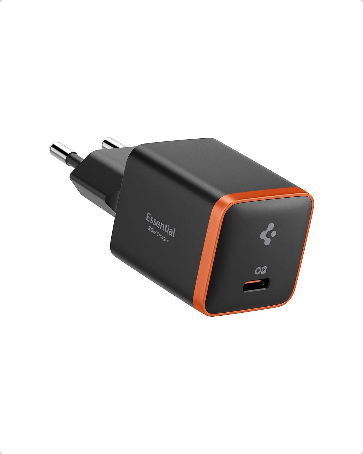 آداپتور شارژ 30W USB-C Spigen با فناوری GaN Pro و PPS مشکی مدل ACH08448 آداپتور شارژ 30W USB-C Spigen با فناوری GaN Pro و PPS مشکی مدل ACH08448
