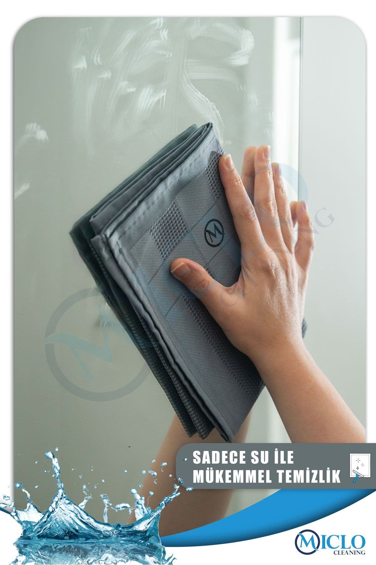 دستمال تمیزکننده میکروفایبر MICLO CLEANING ست ۳ تایی 40x60cm دستمال تمیزکننده میکروفایبر MICLO CLEANING ست ۳ تایی 40x60cm