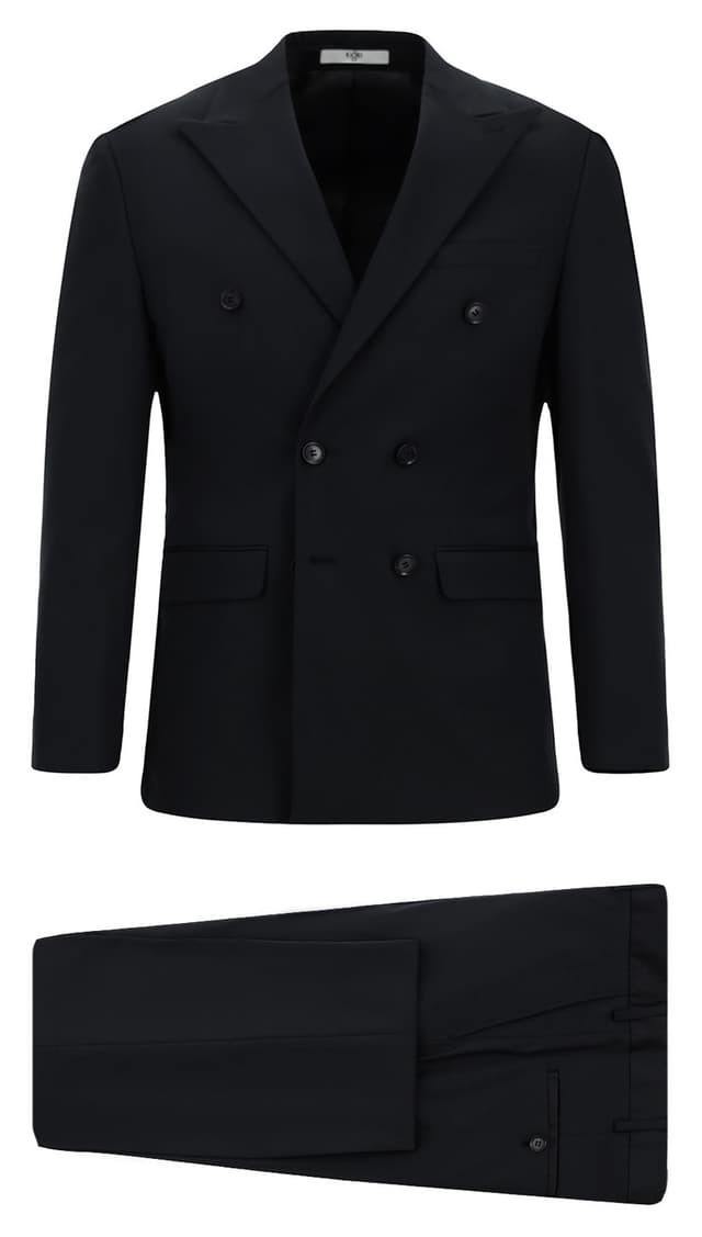 کت و شلوار مردانه Kiğılı Slim Fit پنبهای لیوسل دوبرست 7 Drop کت و شلوار مردانه Kiğılı Slim Fit پنبهای لیوسل دوبرست 7 Drop
