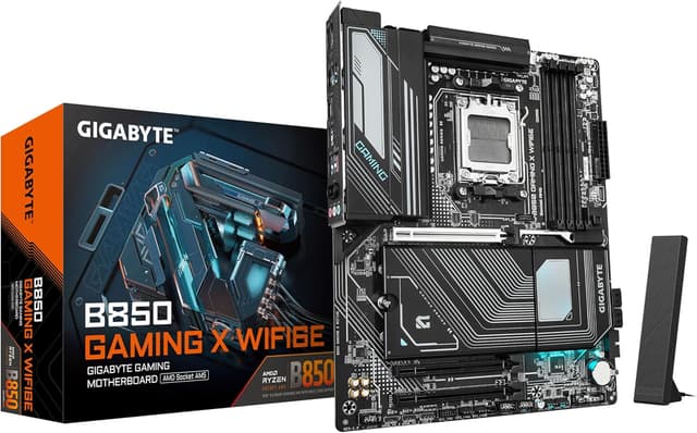مادربرد Gigabyte مناسب پردازندههای AMD Ryzen 9000 مدل B850 GAMING X WIFI6E مادربرد Gigabyte مناسب پردازندههای AMD Ryzen 9000 مدل B850 GAMING X WIFI6E