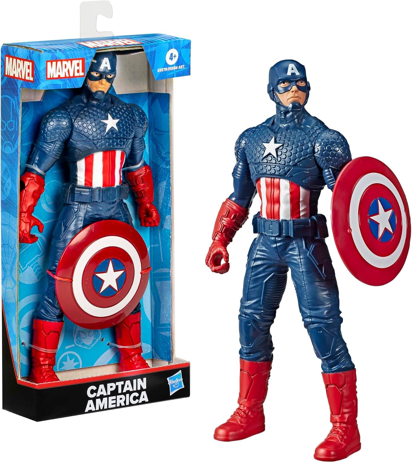 اکشن فیگور Hasbro کلاسیک CAPTAIN AMERIKA 25 cm MARVEL مدل E5579 اکشن فیگور Hasbro کلاسیک CAPTAIN AMERIKA 25 cm MARVEL مدل E5579