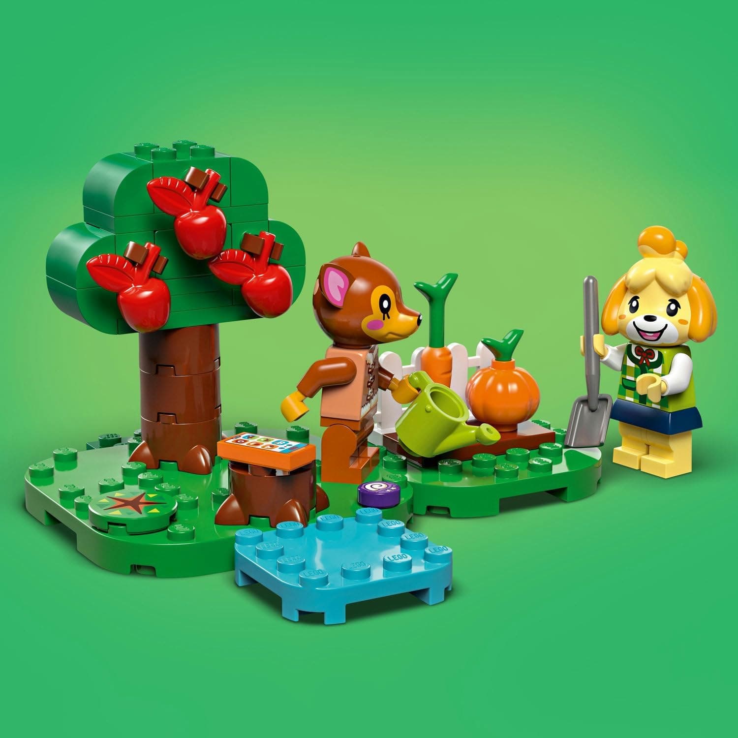 لگو Animal Crossing Isabelle کودکان بازدید از خانه مدل 77049 لگو Animal Crossing Isabelle کودکان بازدید از خانه مدل 77049