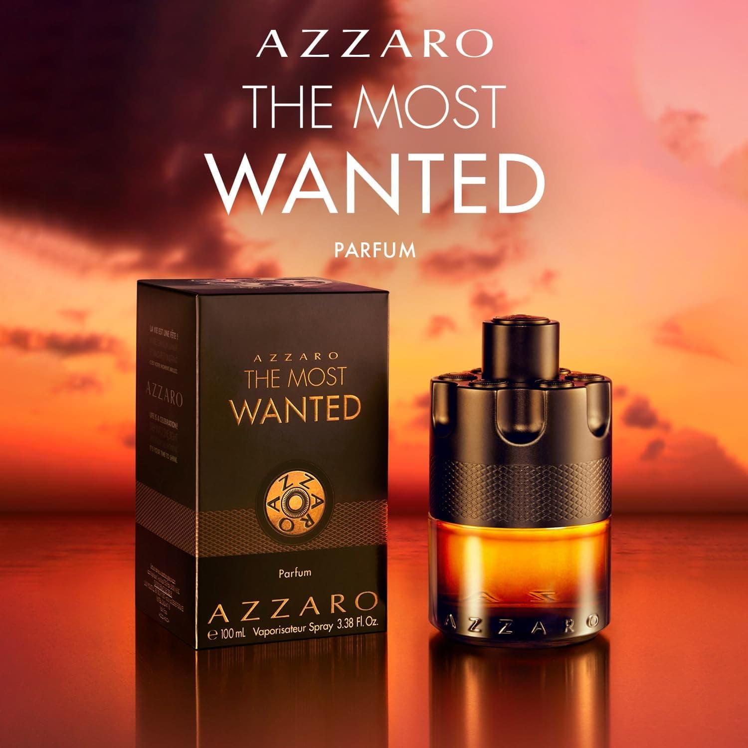 عطر مردانه Azzaro The Most Wanted مشکی 3.38 Fl Oz، 100 ml عطر مردانه Azzaro The Most Wanted مشکی 3.38 Fl Oz، 100 ml