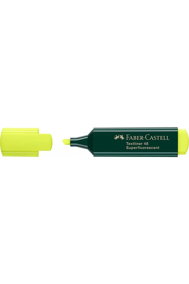 هایلایتر Faber Castell با رنگ زرد هایلایتر Faber Castell با رنگ زرد
