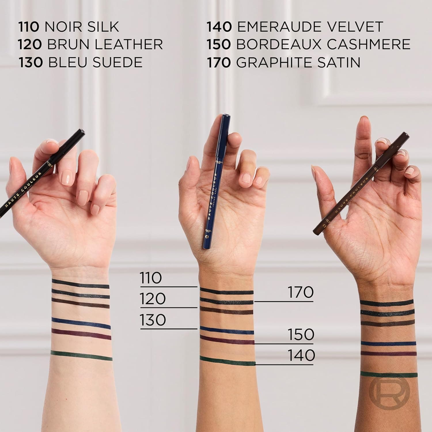 مداد چشم L'Oreal Paris مدل Haute Couleur رنگ Brun Leather مداد چشم L'Oreal Paris مدل Haute Couleur رنگ Brun Leather