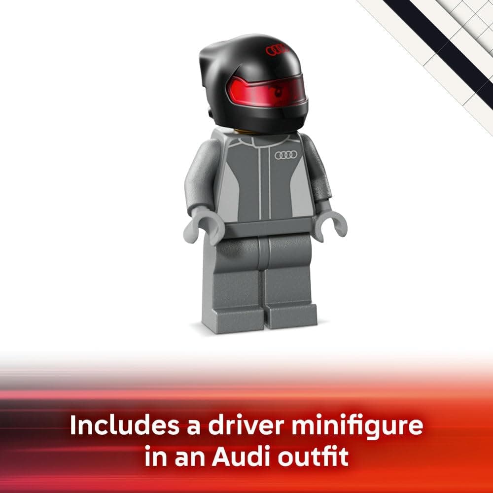 لگو Speed Champions Audi Revolut F1 Team R26 ماشین مسابقه مدل 77259 لگو Speed Champions Audi Revolut F1 Team R26 ماشین مسابقه مدل 77259