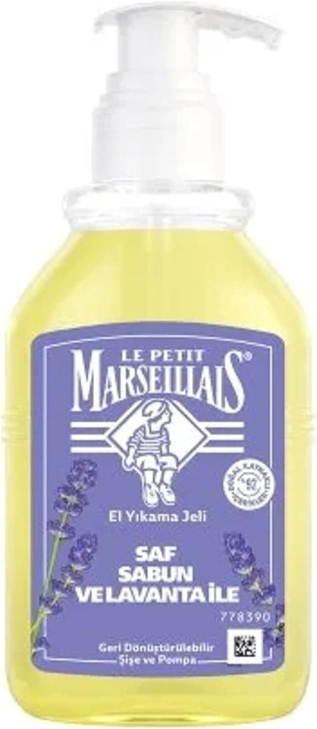 ژل شستوشوی دست Le Petit Marseillais با صابون خالص و اسطوخودوس 300 ml ژل شستوشوی دست Le Petit Marseillais با صابون خالص و اسطوخودوس 300 ml