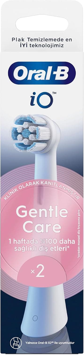 سری یدک مسواک Oral-B iO Gentle Care مشکی 4 عدد سری یدک مسواک Oral-B iO Gentle Care مشکی 4 عدد