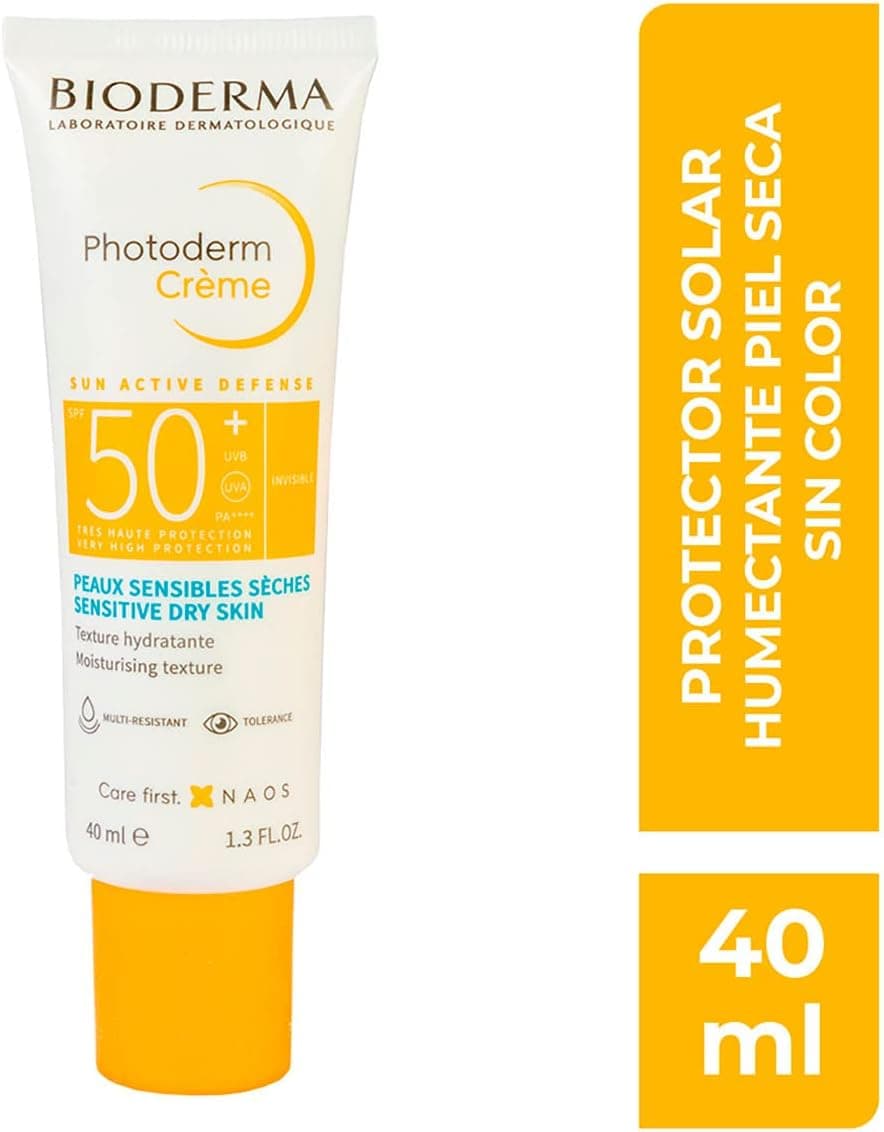 کرم ضد آفتاب صورت Bioderma Photoderm Cream SPF50+ برای پوست خشک 40 ml کرم ضد آفتاب صورت Bioderma Photoderm Cream SPF50+ برای پوست خشک 40 ml