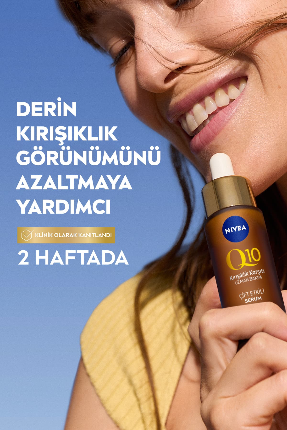 سرم ضدچروک دو اثره پوست NIVEA Q10 برای چروکهای پیشانی 30ml سرم ضدچروک دو اثره پوست NIVEA Q10 برای چروکهای پیشانی 30ml