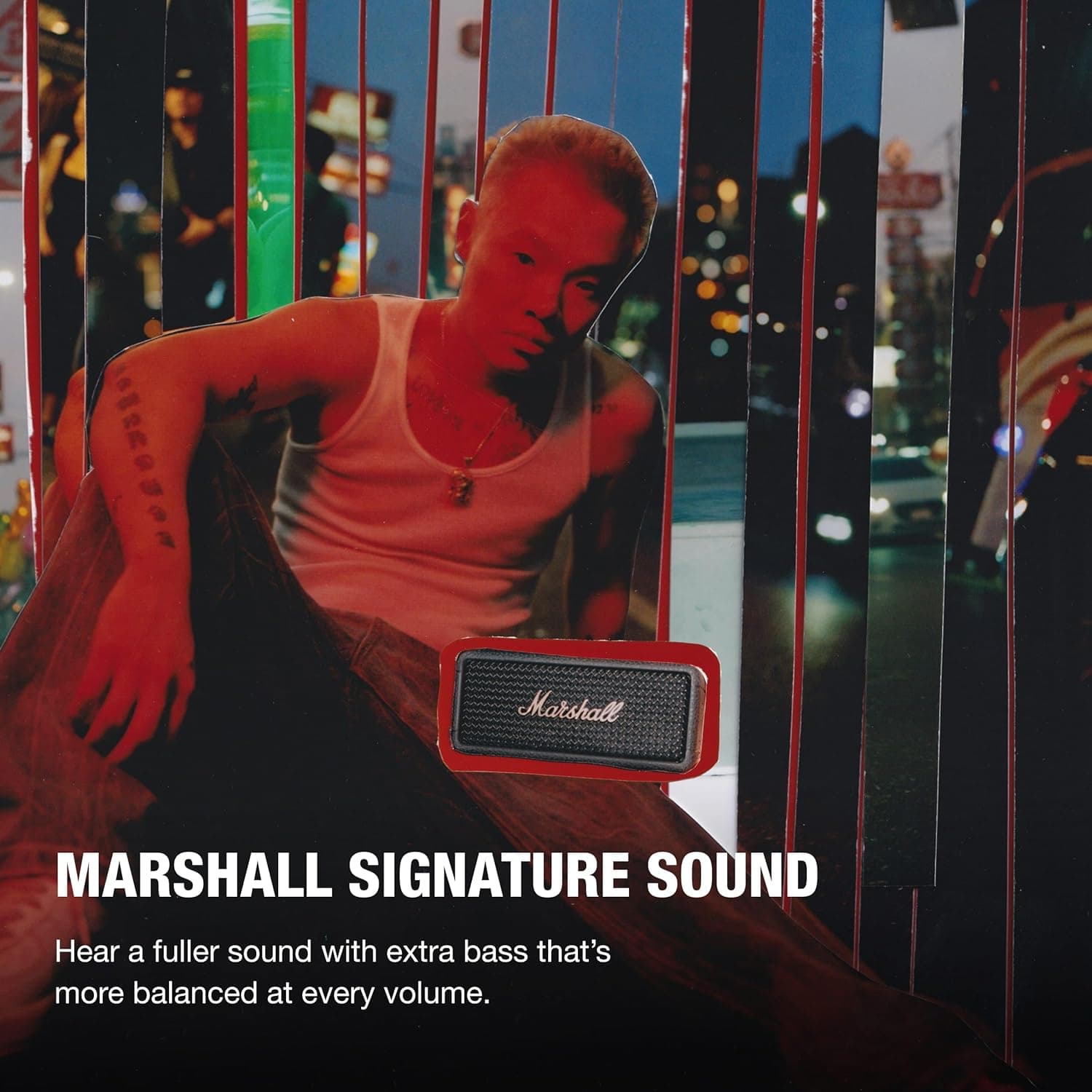 اسپیکر بلوتوثی قابلحمل Marshall مدل Emberton III اسپیکر بلوتوثی قابلحمل Marshall مدل Emberton III