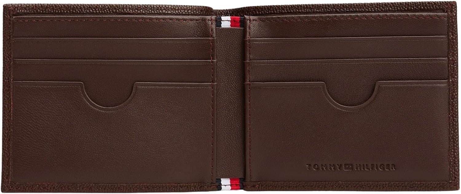 کیف پول مردانه Tommy Hilfiger طرح پرچم کیف پول مردانه Tommy Hilfiger طرح پرچم