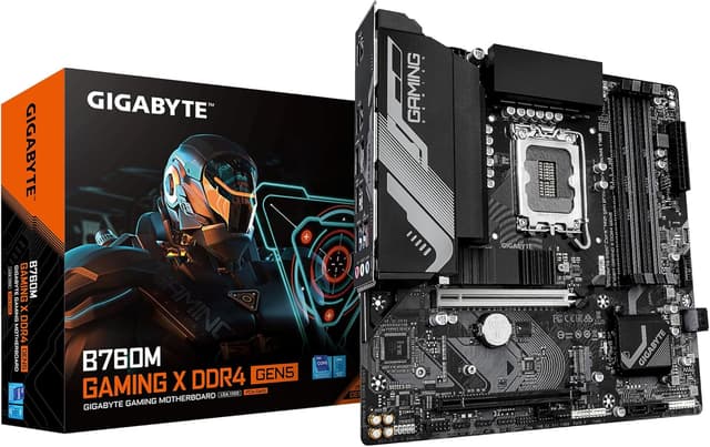 مادربرد GIGABYTE مدل B760M GAMING X DDR4 برای پردازندههای Intel نسل ۱۴ مادربرد GIGABYTE مدل B760M GAMING X DDR4 برای پردازندههای Intel نسل ۱۴