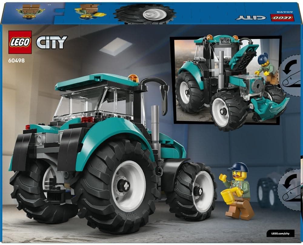 لگو City تراکتور مدل 60498 لگو City تراکتور مدل 60498