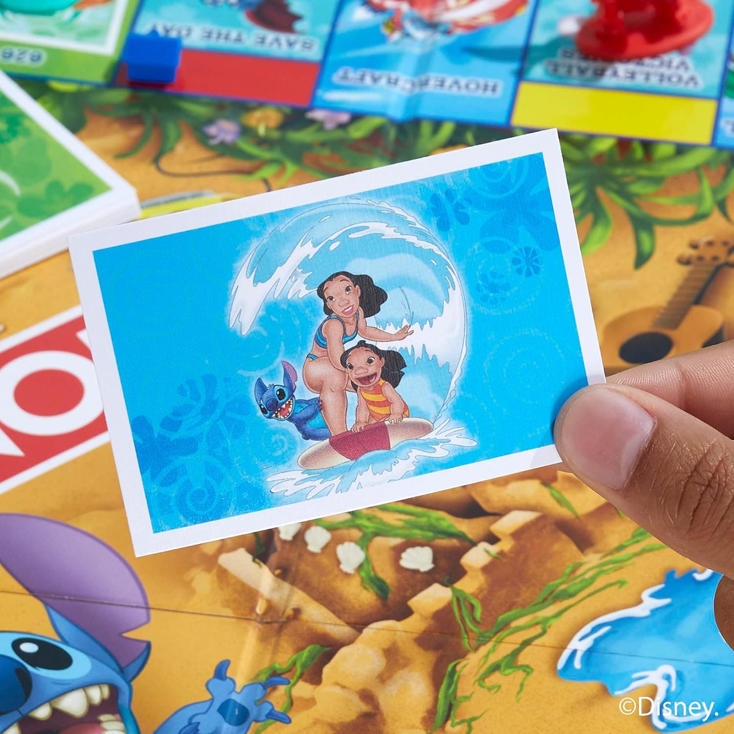 بازی رومیزی Disney Stitch Monopoly نسخه انگلیسی بازی رومیزی Disney Stitch Monopoly نسخه انگلیسی
