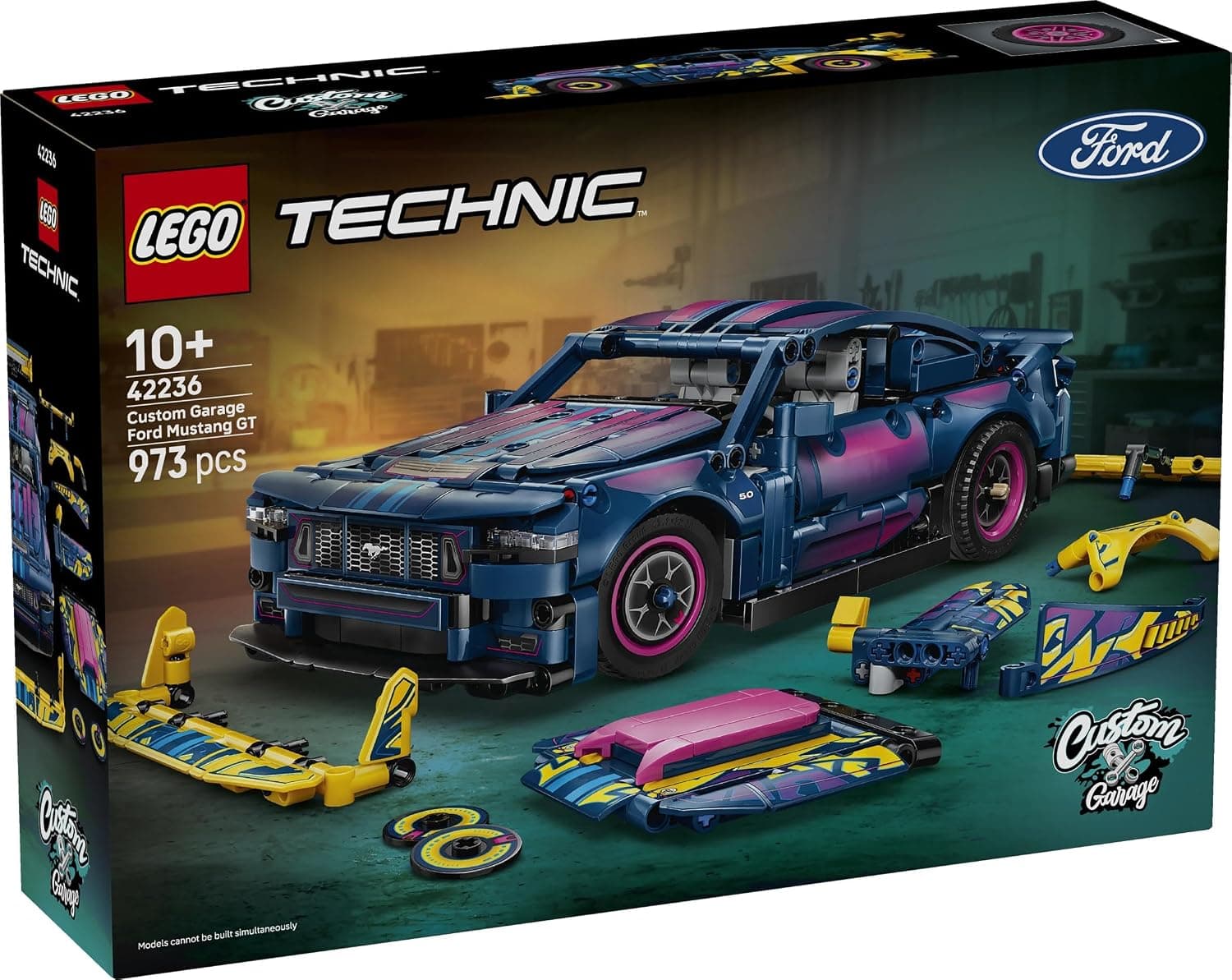 لگو Technic Ford Mustang GT ماشین مودیفای مدل 42236 لگو Technic Ford Mustang GT ماشین مودیفای مدل 42236