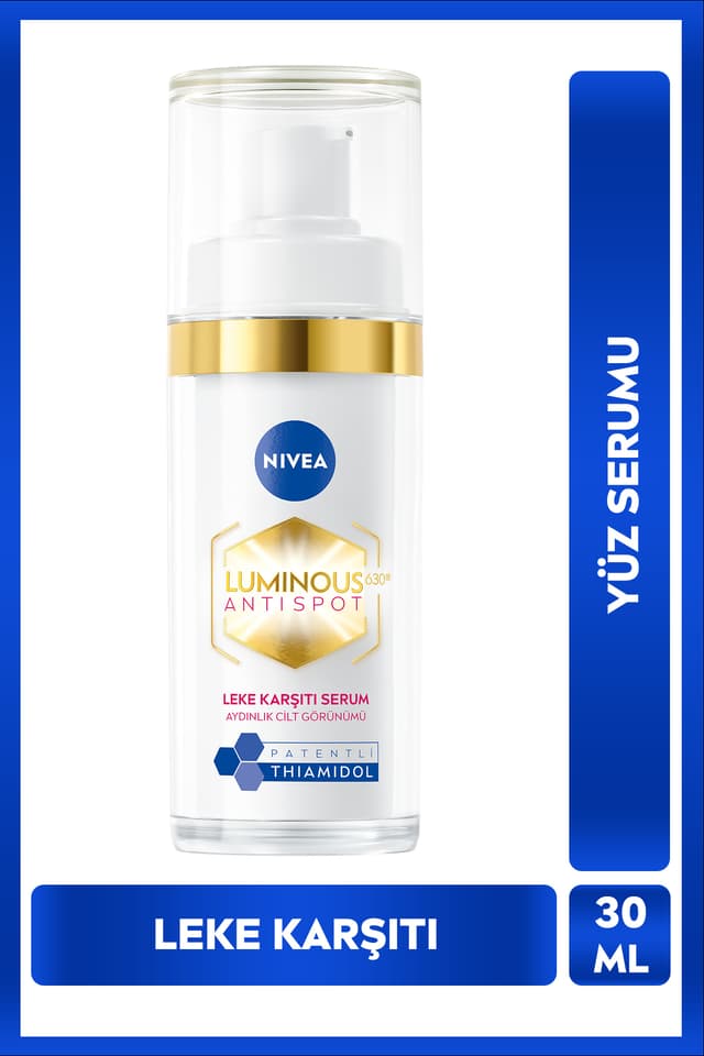 سرم ضدلک صورت NIVEA Luminous630 مناسب پوستهای دارای لک 30 ml سرم ضدلک صورت NIVEA Luminous630 مناسب پوستهای دارای لک 30 ml