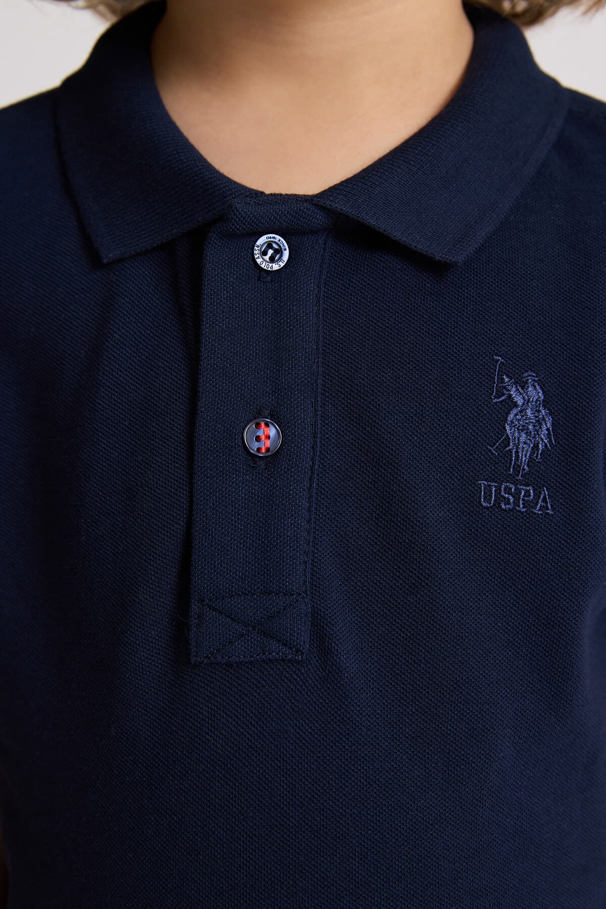 تیشرت پسرانه U.S. Polo Assn. سرمهای یقه پولو ساده مدل 50320118-VR033 تیشرت پسرانه U.S. Polo Assn. سرمهای یقه پولو ساده مدل 50320118-VR033