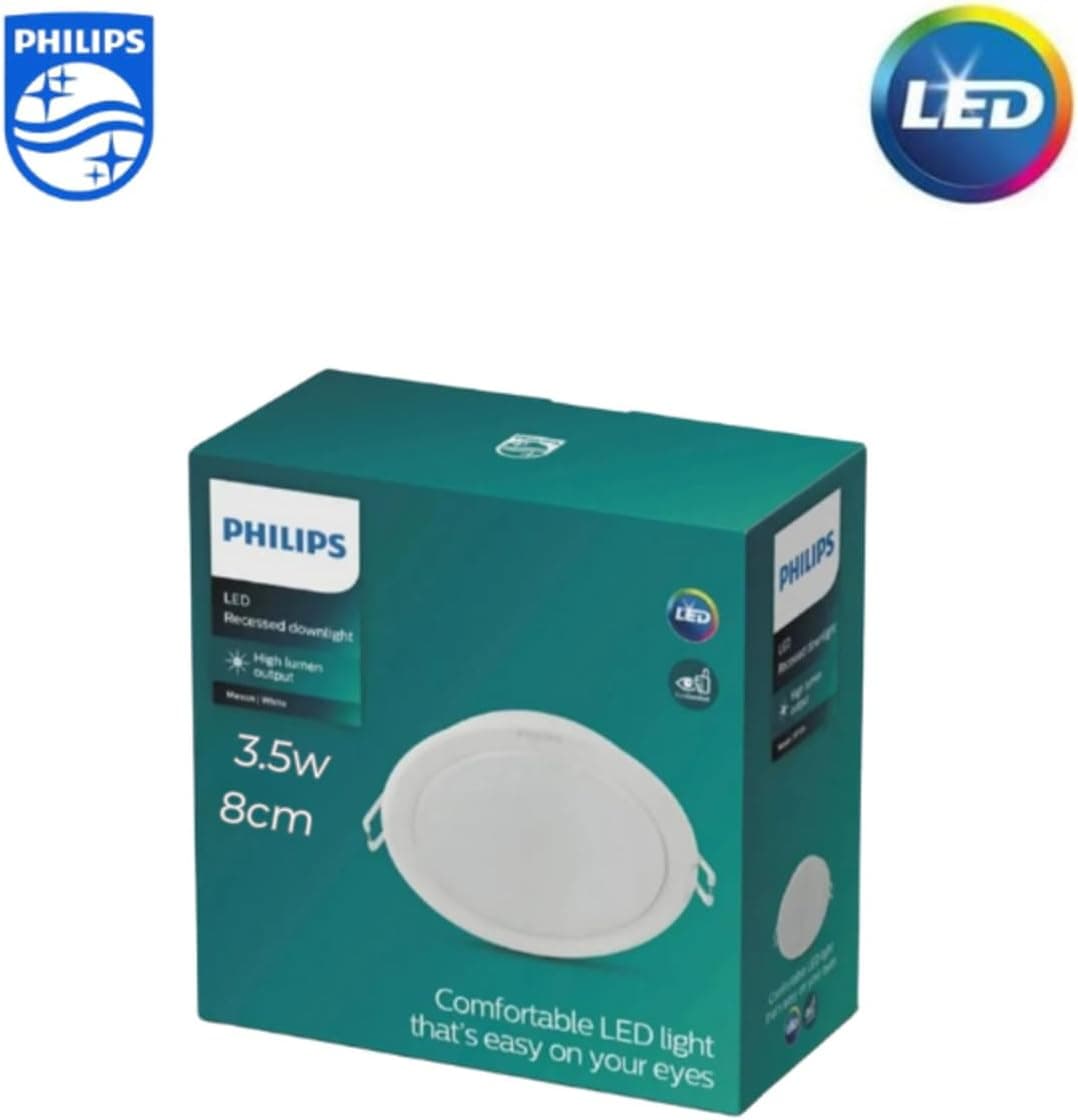 اسپات توکار Philips مدل 59441 سری Meson قطر 8cm توان 3.5W دمای رنگ 4000K نور مهتابی اسپات توکار Philips مدل 59441 سری Meson قطر 8cm توان 3.5W دمای رنگ 4000K نور مهتابی