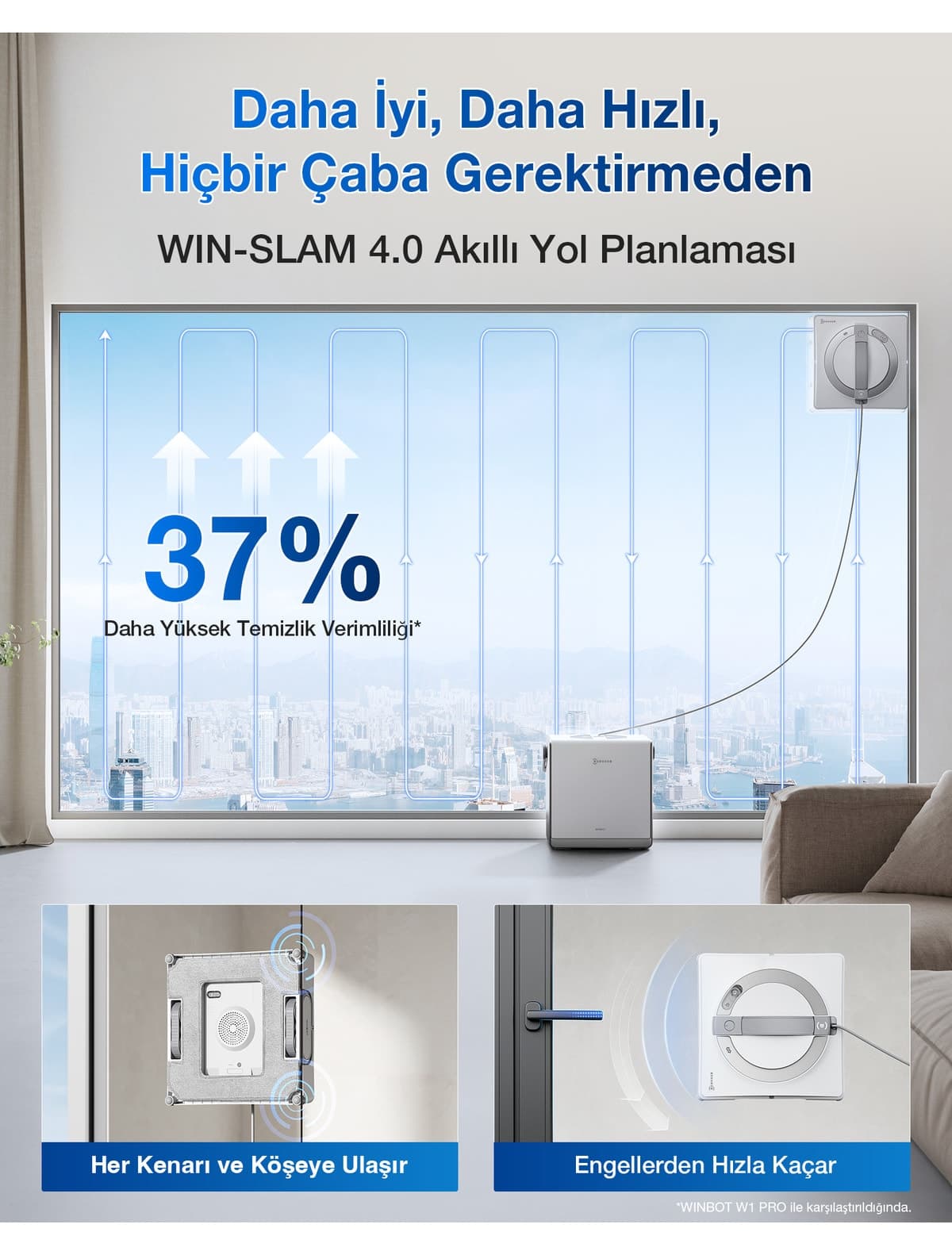ربات شیشهشوی Ecovacs Winbot W2 Pro Omni به همراه محلول شیشهشویی ربات شیشهشوی Ecovacs Winbot W2 Pro Omni به همراه محلول شیشهشویی