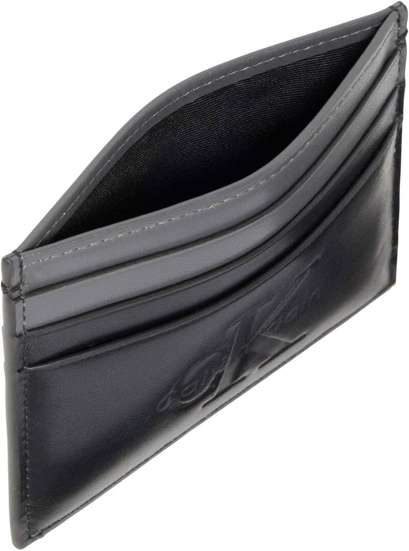 کارتخوان مردانه Calvin Klein مدل BOLD CARDHOLDER مشکی OS کارتخوان مردانه Calvin Klein مدل BOLD CARDHOLDER مشکی OS