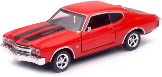 ماشین اسباببازی کودک Chevrolet مقیاس 1/32 مدل 1970 Chevelle SS ماشین اسباببازی کودک Chevrolet مقیاس 1/32 مدل 1970 Chevelle SS