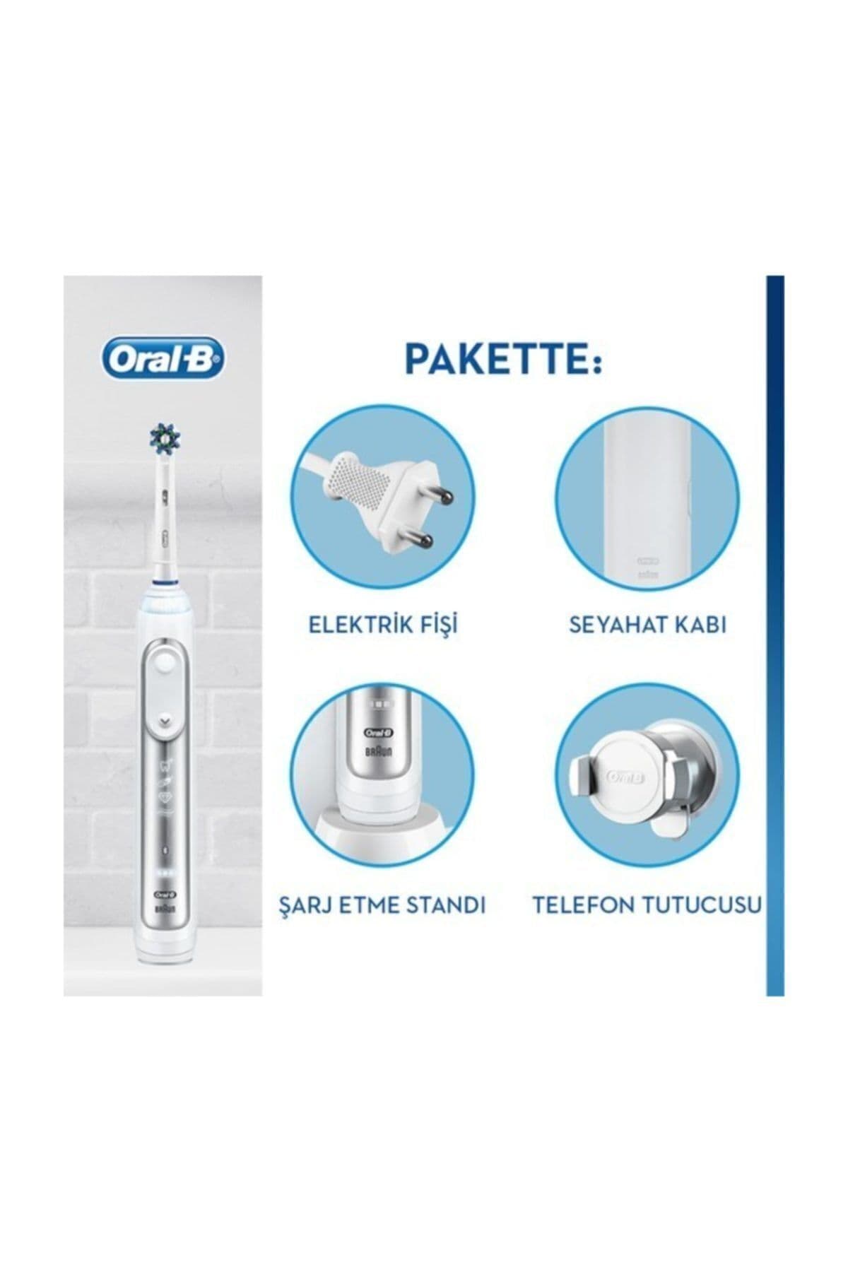 مسواک برقی قابل شارژ Braun Oral-b Genius 8000 مسواک برقی قابل شارژ Braun Oral-b Genius 8000
